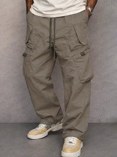 Fenix - Soft-Touch Cargo-Jogginghosen in Braun