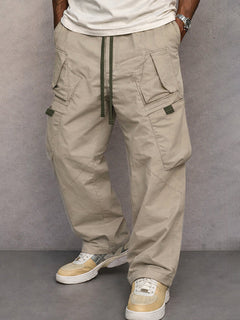 Fenix - Soft-Touch Cargo-Jogginghosen in Khaki