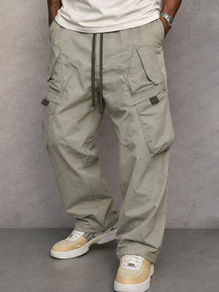 Fenix - Soft-Touch Cargo-Jogginghosen in Grau