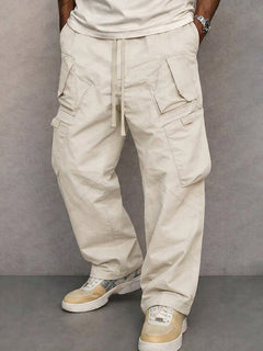 Fenix - Soft-Touch Cargo-Jogginghosen in Weiß