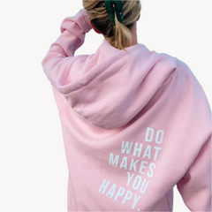Lola | Oversized Hoodie in Hellrosa