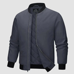 Warme Winterjacke für Männer - Mathias in Grau