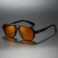 Schwarz/Orange