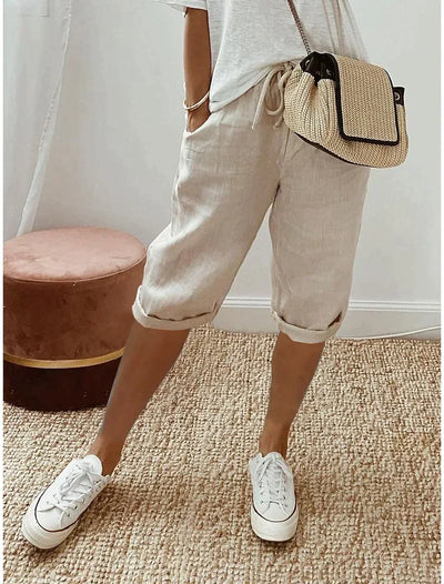 Serrena - elegante Damen-Leinenhose für den Sommer