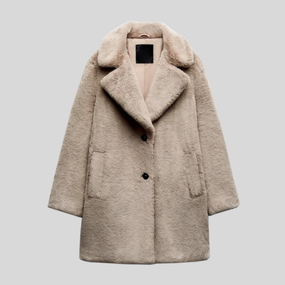 Damen Winter Teddy Mantel | Warme