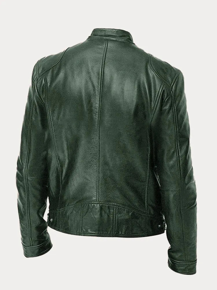 Rob | Stilvolle Lederjacke für lässige Looks
