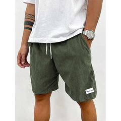 Geo | Bequeme Shorts in Grün