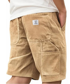 Lucas - Veredelte Cargoshorts in Khaki