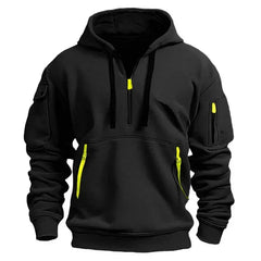 Daniel | Bequemer Hoodie in Schwarz