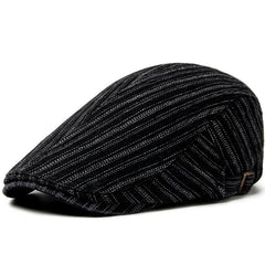 Beeckhoven™ | Elegante Herrenmütze in Schwarz