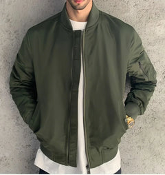 Solvex - Premium-Bomberjacke in Rot