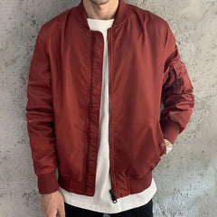 Solvex - Premium-Bomberjacke in Grau