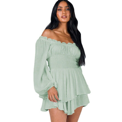 Schulterfreies Minikleid für Damen