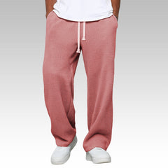 Samuel | Weite Komforthose mit verstellbarem Bund in Rosa