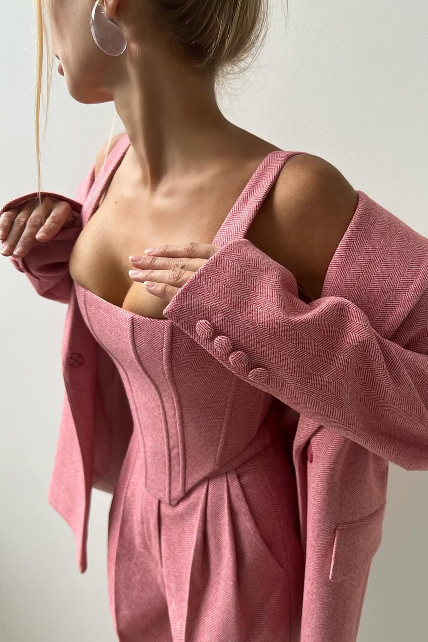 Dolce - Dreiteiliges Set mit Doppeljacke
