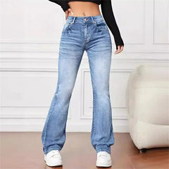 Sophia™ Flared-Hose in Hellblau