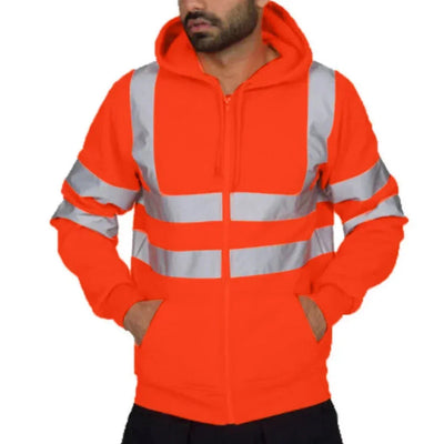 Ronan - Reflektierender Sicherheits-Hoodie - Robuste Arbeitskleidung