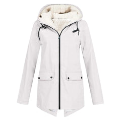 Viola | Wind- und Wetterjacke in Weiß