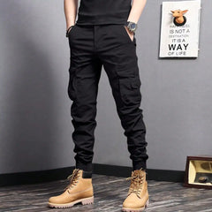 Austin™ | Elite Tapered Cargo-Hosen in Schwarz