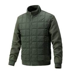 NEUE Moderne Herren Steppjacke in Dunkelgrün