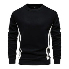 Jonas | Eleganter Pullover für Herren im Alltag in Schwarz