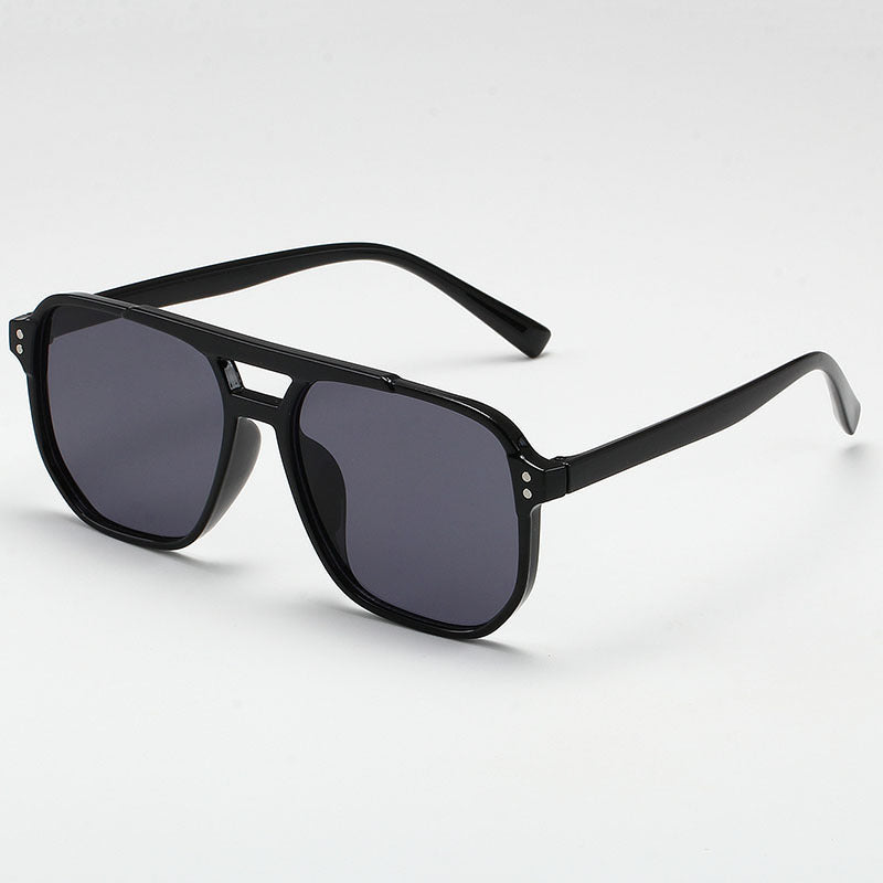 Unisex Vintage Sonnenbrille | Quadratisches Design