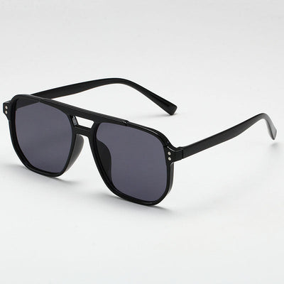 Unisex Vintage Sonnenbrille | Quadratisches Design