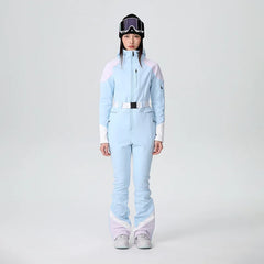 Damen Stylische Skianzug | Winter in Hellblau