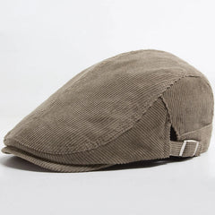 Beeckhoven™ | Stylish Corduroy Cap in Braun