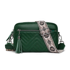 Bianca | Raffiniertes PU Leder-Upgrade-Taschenmodell in Grün