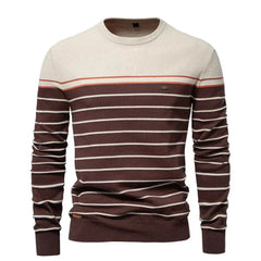 Pim | Robuster Herrenpullover in Braun