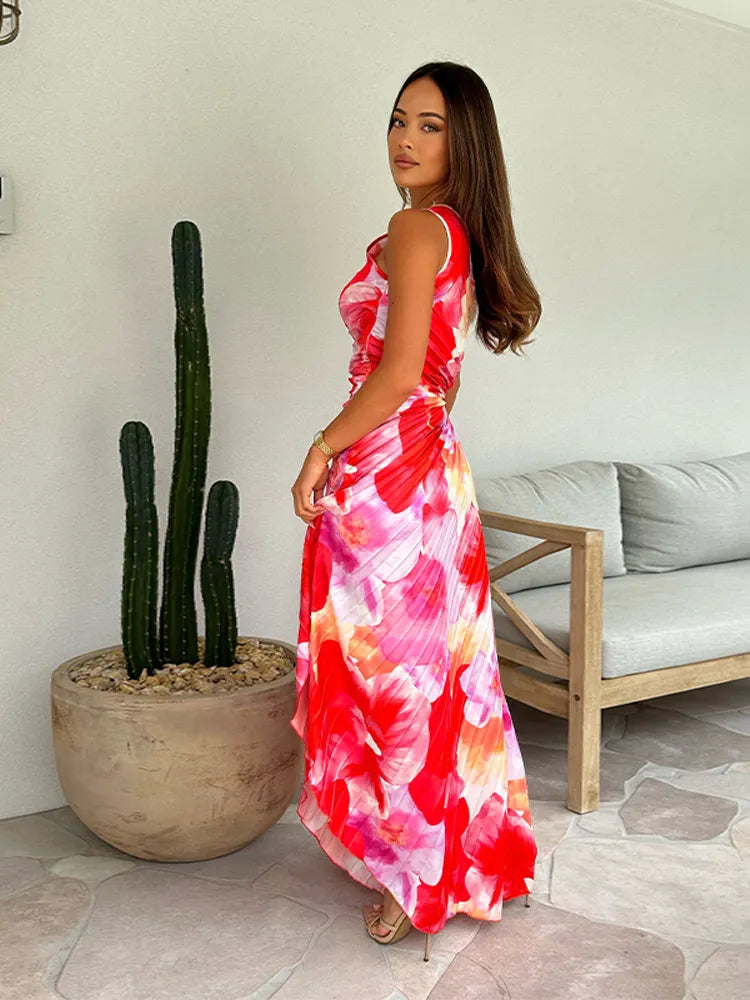 Sofia | Plissiertes Sommerkleid (Fast ausverkauft)