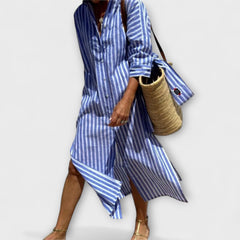Zeitlos Elegantes Kleid von Louise in Blau