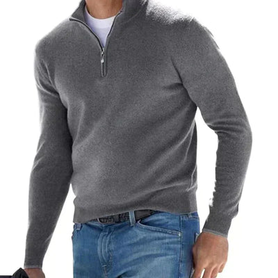 Ralf Polo - Modischer Reißverschluss-Pullover für Männer