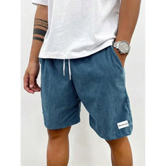 Geo | Bequeme Shorts in Blau