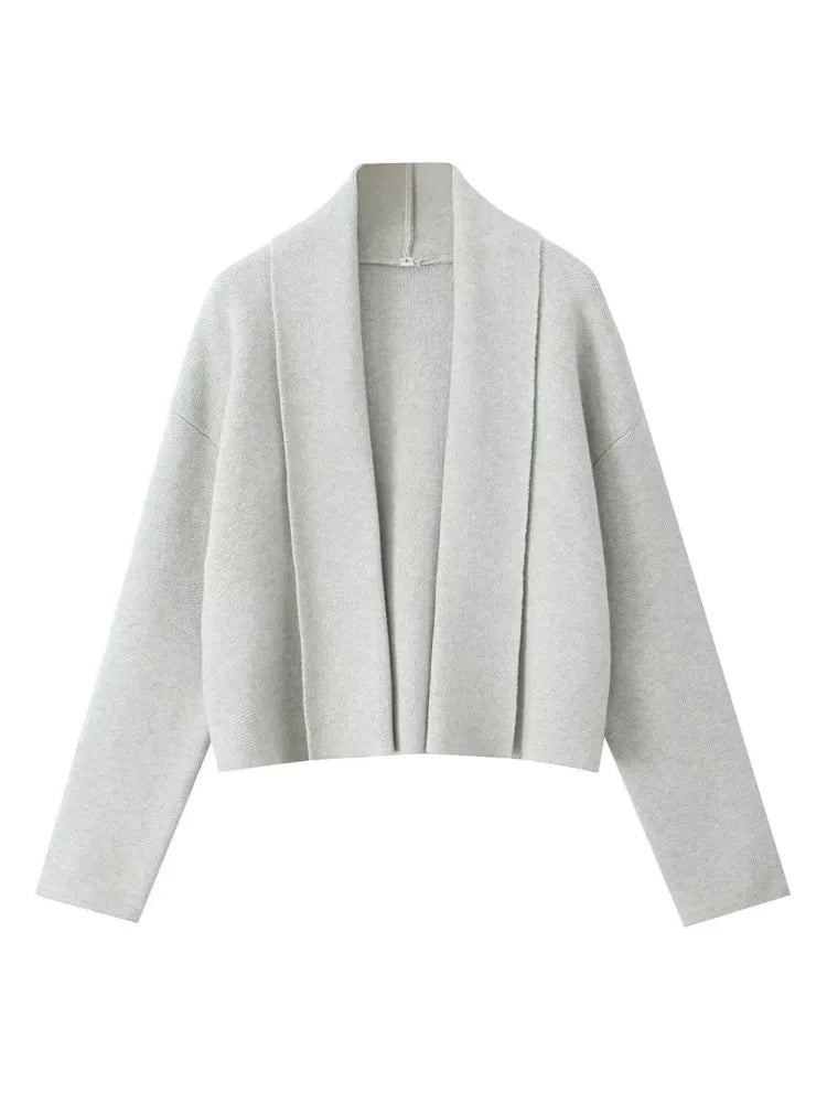 Vicenta® | Strickjacke mit Schalkragen