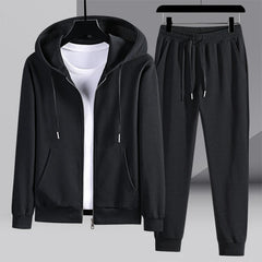 Luca™ - Herren Lounge-Set aus Strick in Schwarz (Fast ausverkauft)