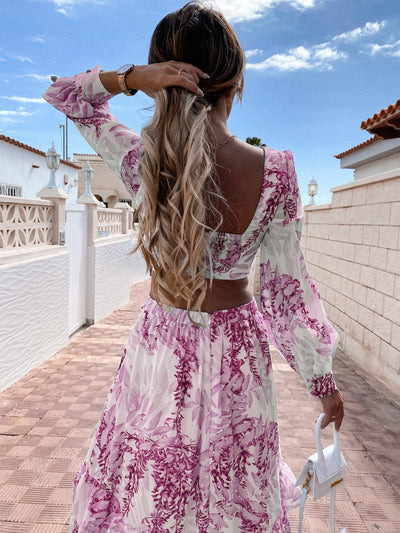 Boho-Maxikleid mit Cut-Out-Detail für Damen