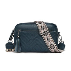 Bianca | Raffiniertes PU Leder-Upgrade-Taschenmodell in Blau