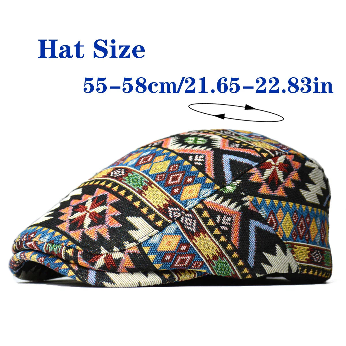 Beeckhoven™ | Bunte Vintage-Mütze