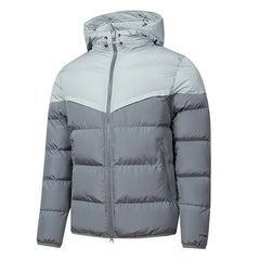 Alpine Puffer Jacket in Gray