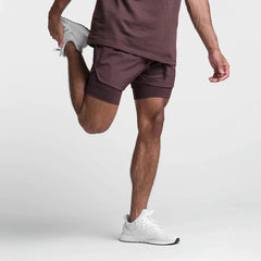 StaminaPro - Komfort-Trainingshose - Shorts in Rot