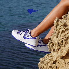 Edition - Herz-Dunks Turnschuhe in Weiß