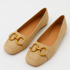 Novara | Elegante Luxus Loafers in Beige