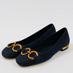 Novara | Elegante Luxus Loafers in Blau