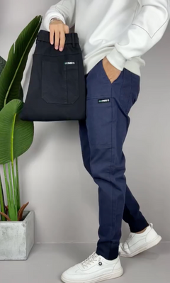 Fara™ - Premium Stretch-Cargohosen (1+1 GRATIS) in Blau
