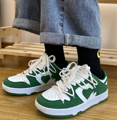 Jane - Trendige Turnschuhe - Modernes Design in Grün