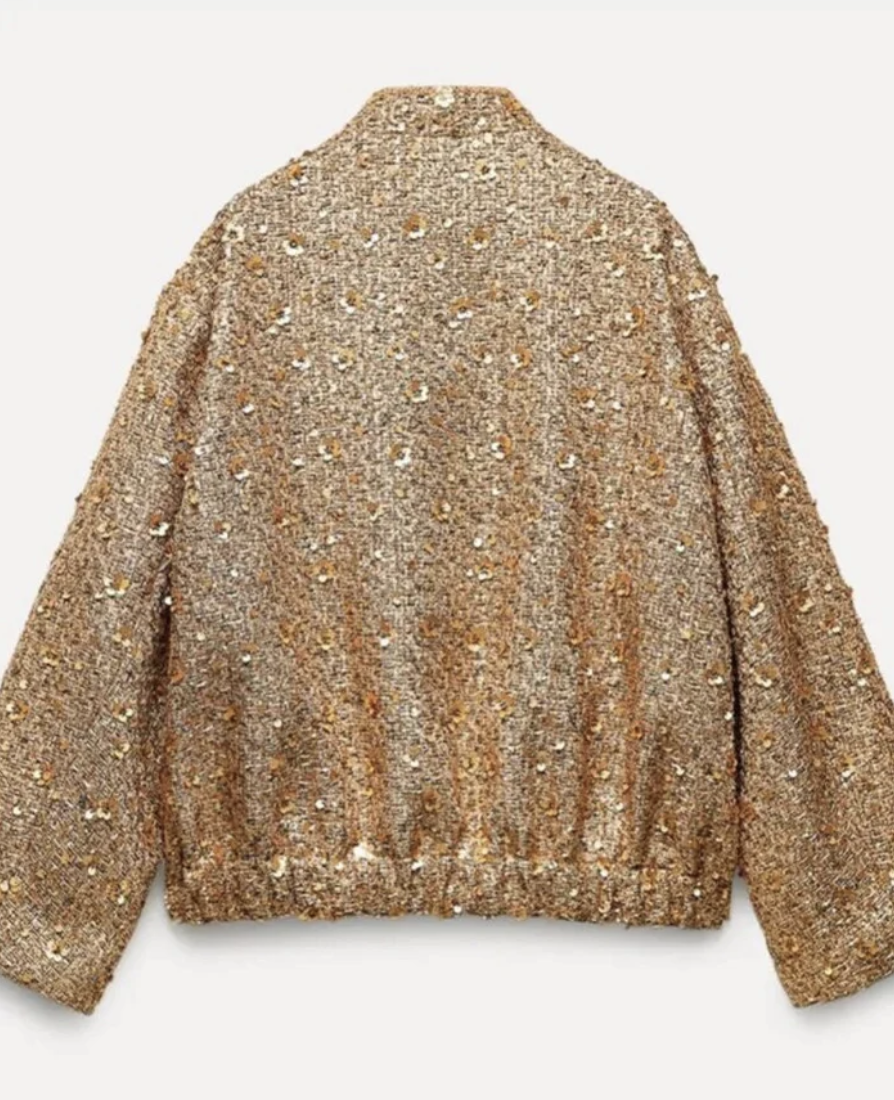 Zelma - Glitzer-Jacke - Dünne Jacke