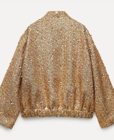 Zelma - Glitzer-Jacke - Dünne Jacke