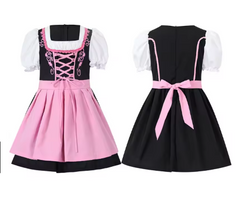 Klara | Kinder Dirndl-Set für Mädchen in Rosa